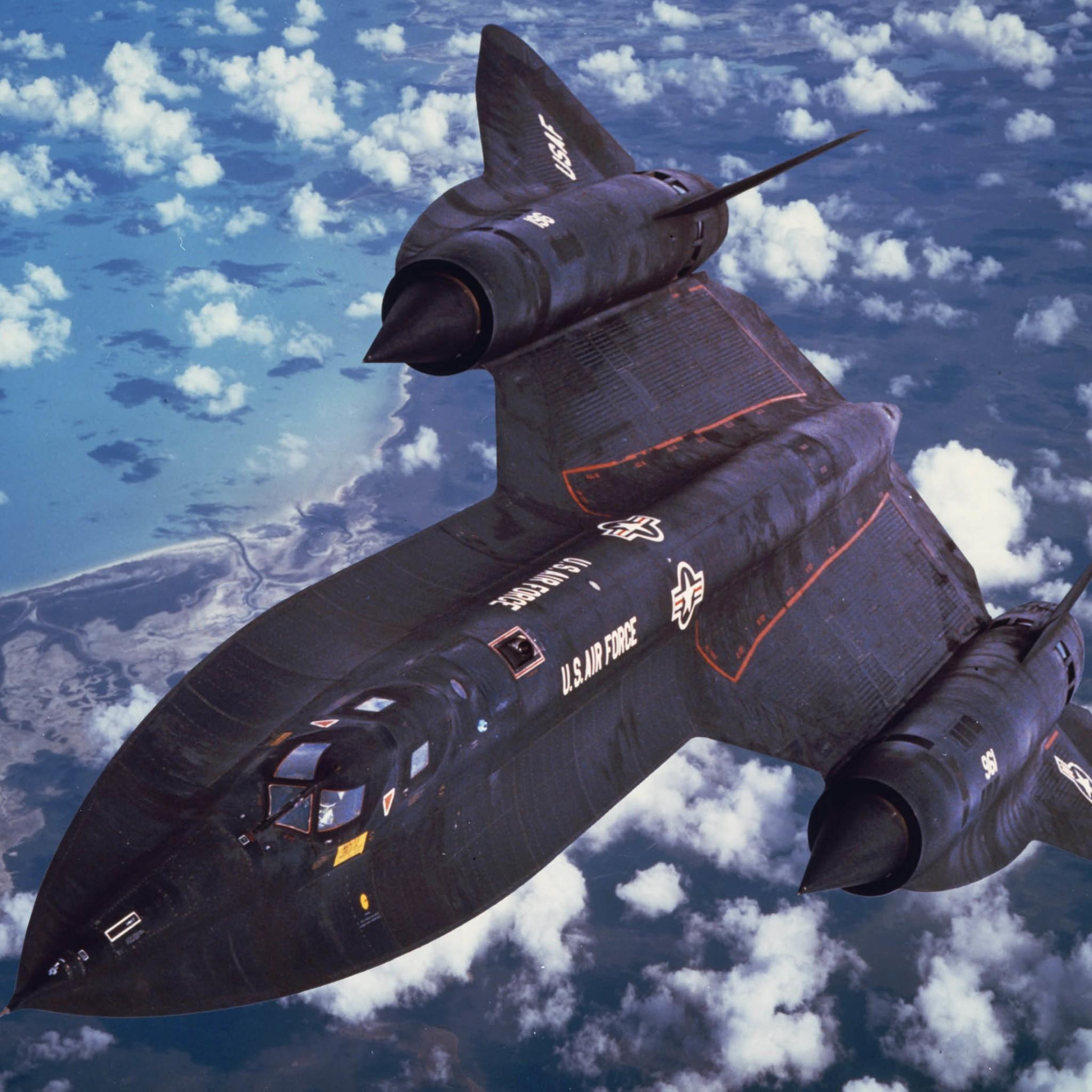 Wallpaper Lockheed SR 71 Blackbird, Reconnaissance Aircraft