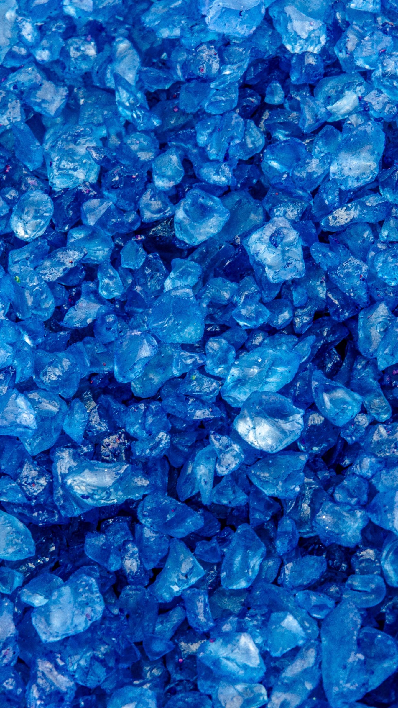 Download wallpapers 1350x2400 pebbles, blue, texture, stones