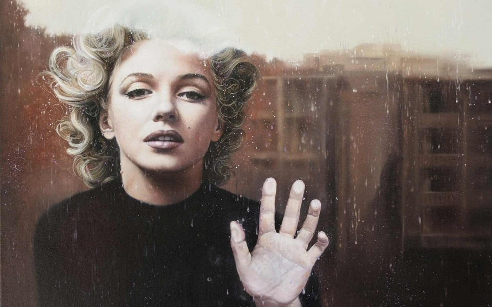 Marilyn Monroe, Marilyn Monroe, vintage, women, digital art