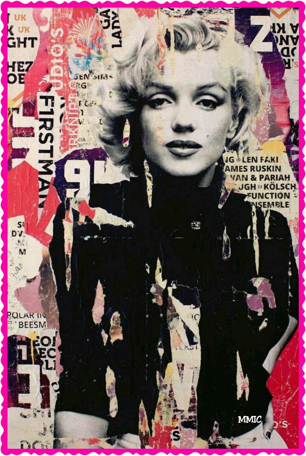 marilyn monroe art wallpaper