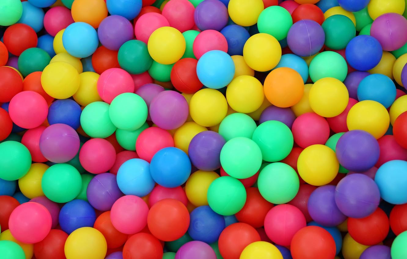 Wallpaper balls, background, balls, bright, colored, colors