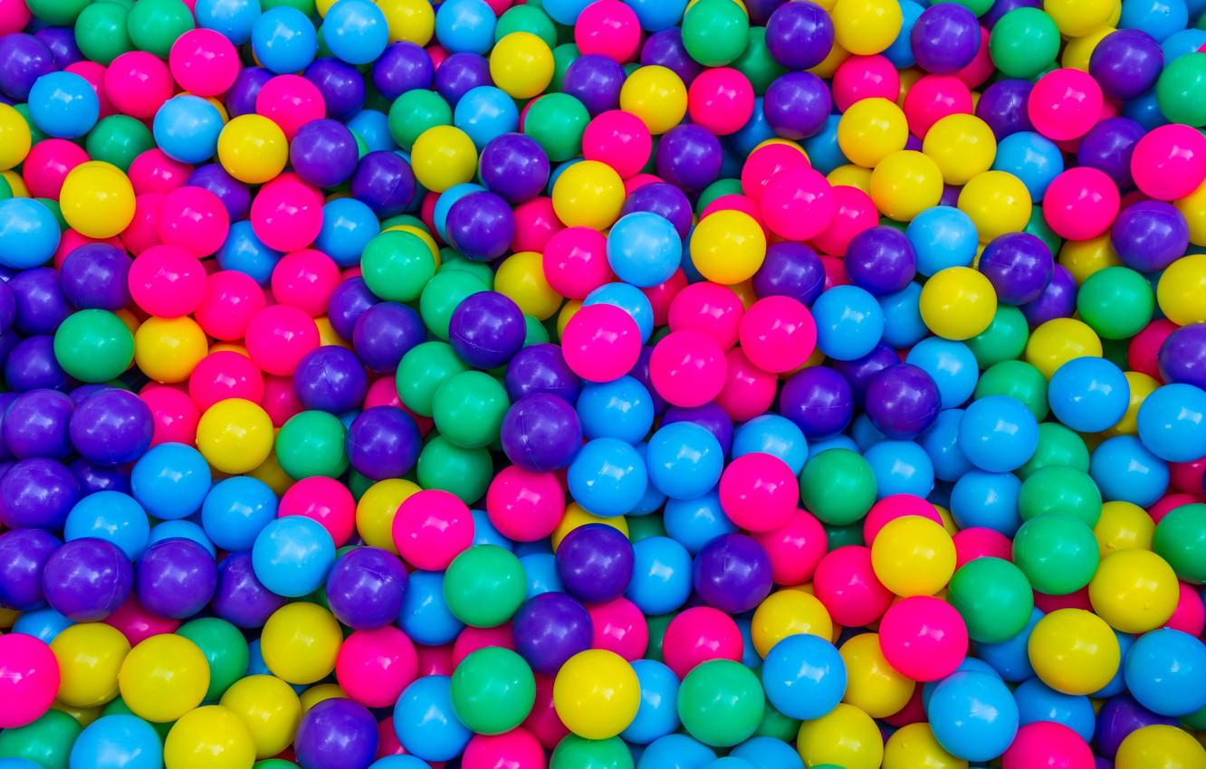 Wallpaper balls, background, balls, bright, colored, colors
