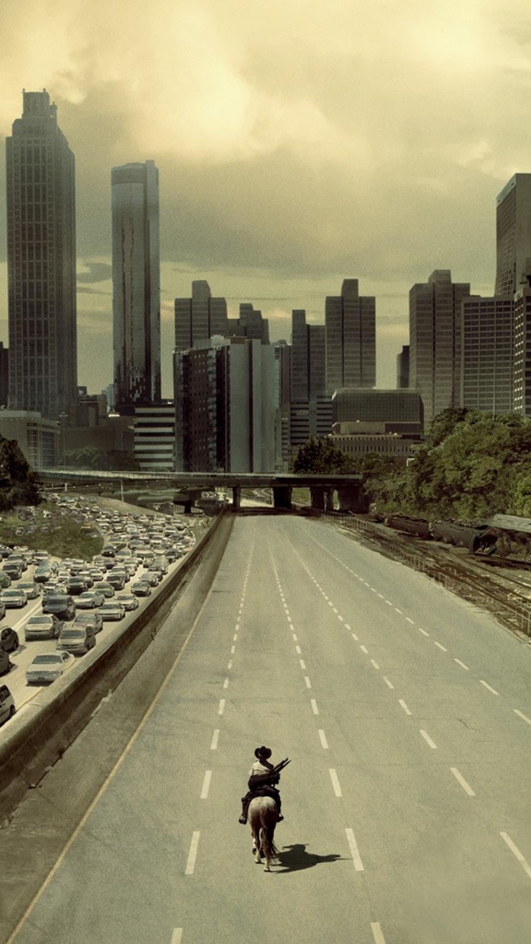 The Walking Dead iPhone Wallpaper