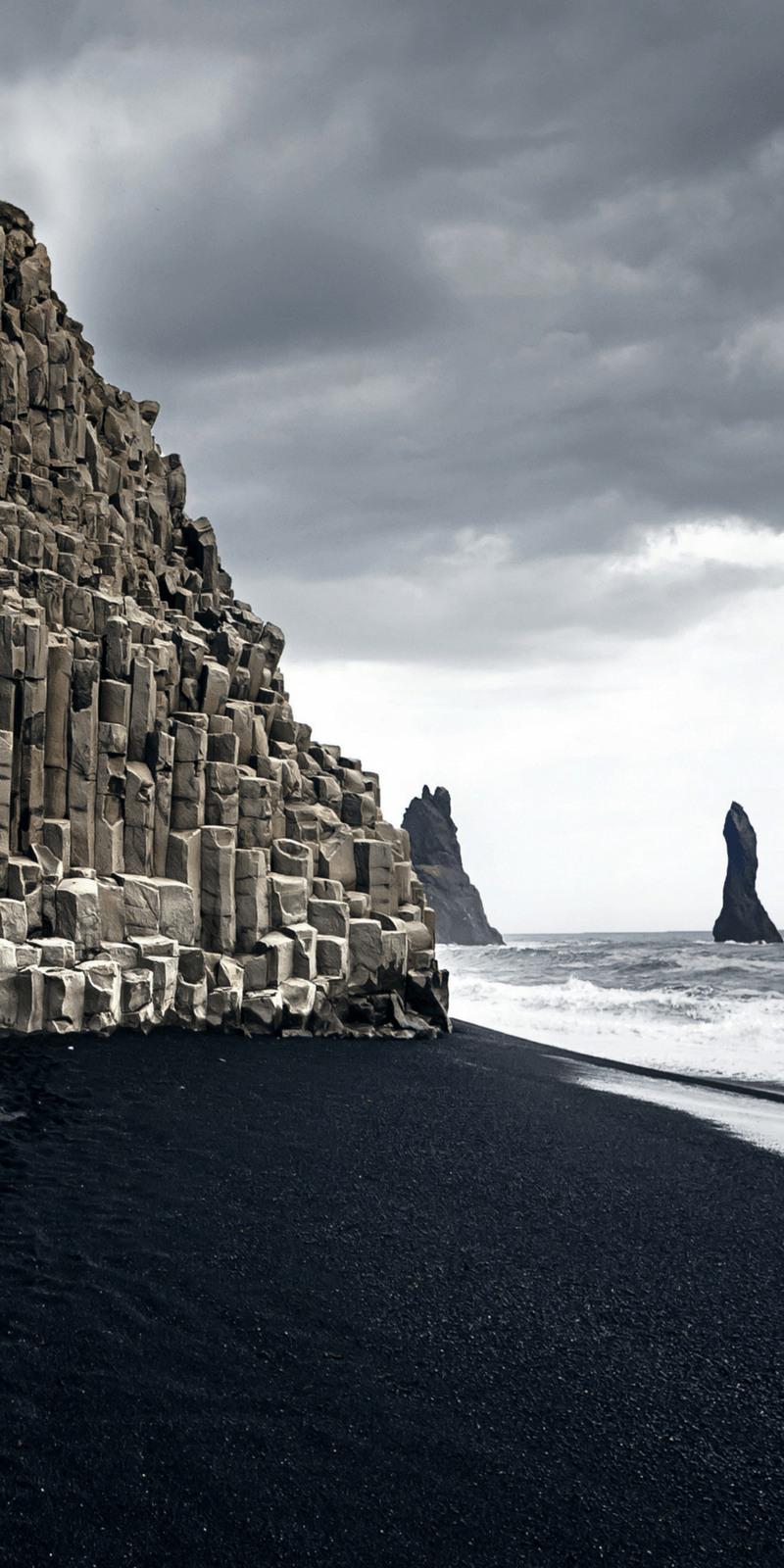 Iceland Beach Landscape iPhone Wallpapers  Iphone wallpaper landscape  Scenery wallpaper Beach scenery