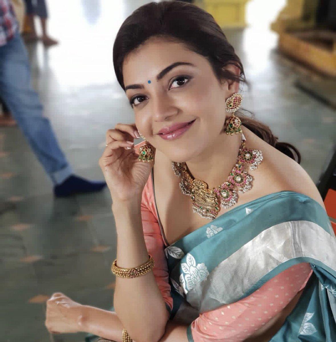 Kajal Agarwal Beautiful Saree Photo