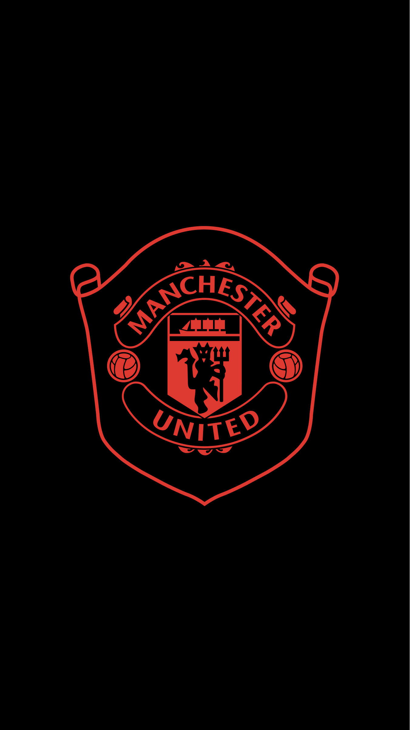 manchester united dark phone wallpapers wallpaper cave