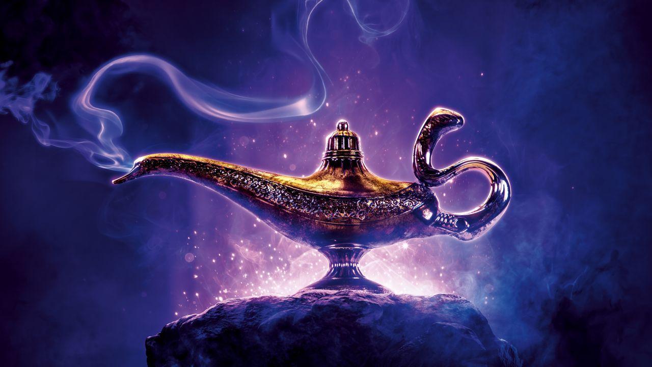 Wallpaper Aladdin, Disney, 4K, Movies