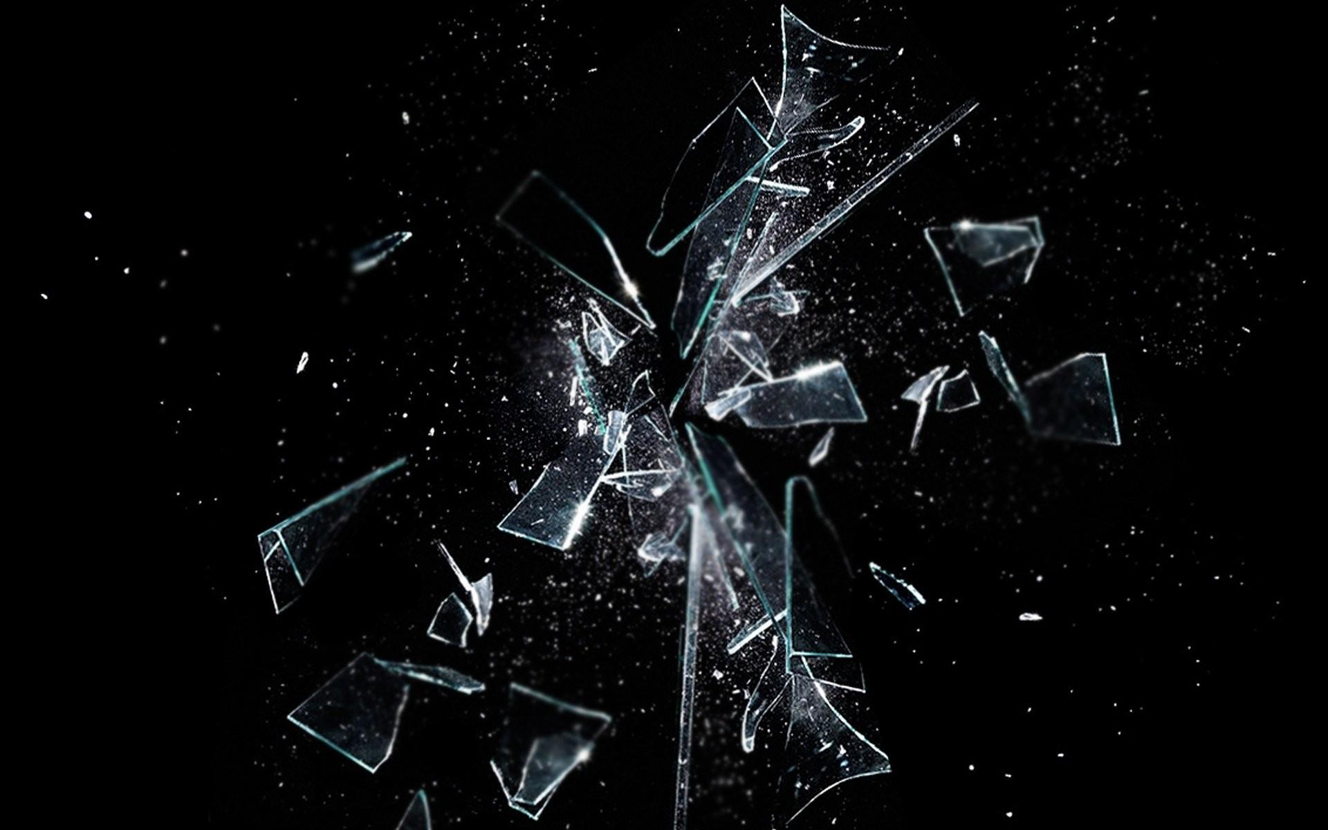 Broken Glass Background