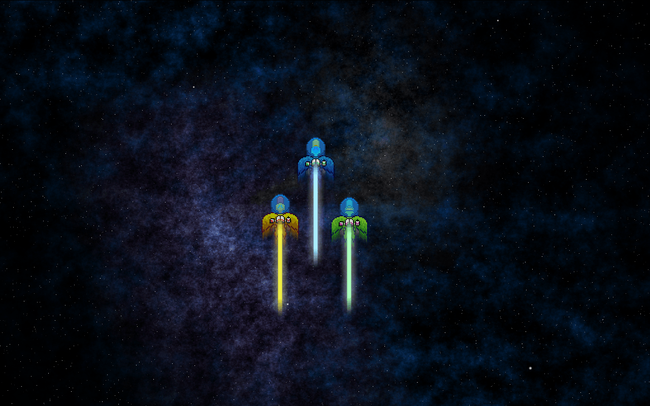 Space Ducks Soaring the Cosmos [1280x800]