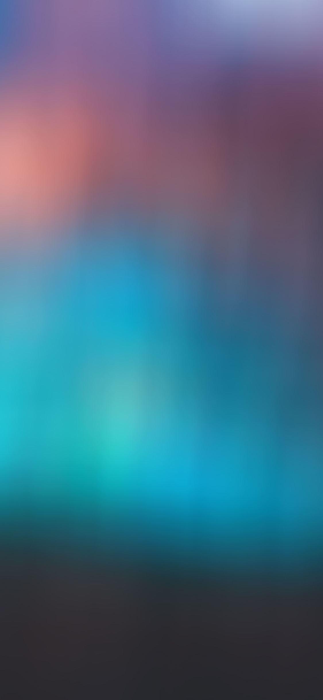 Blur Blue Gradient Cool Background iPhone XS