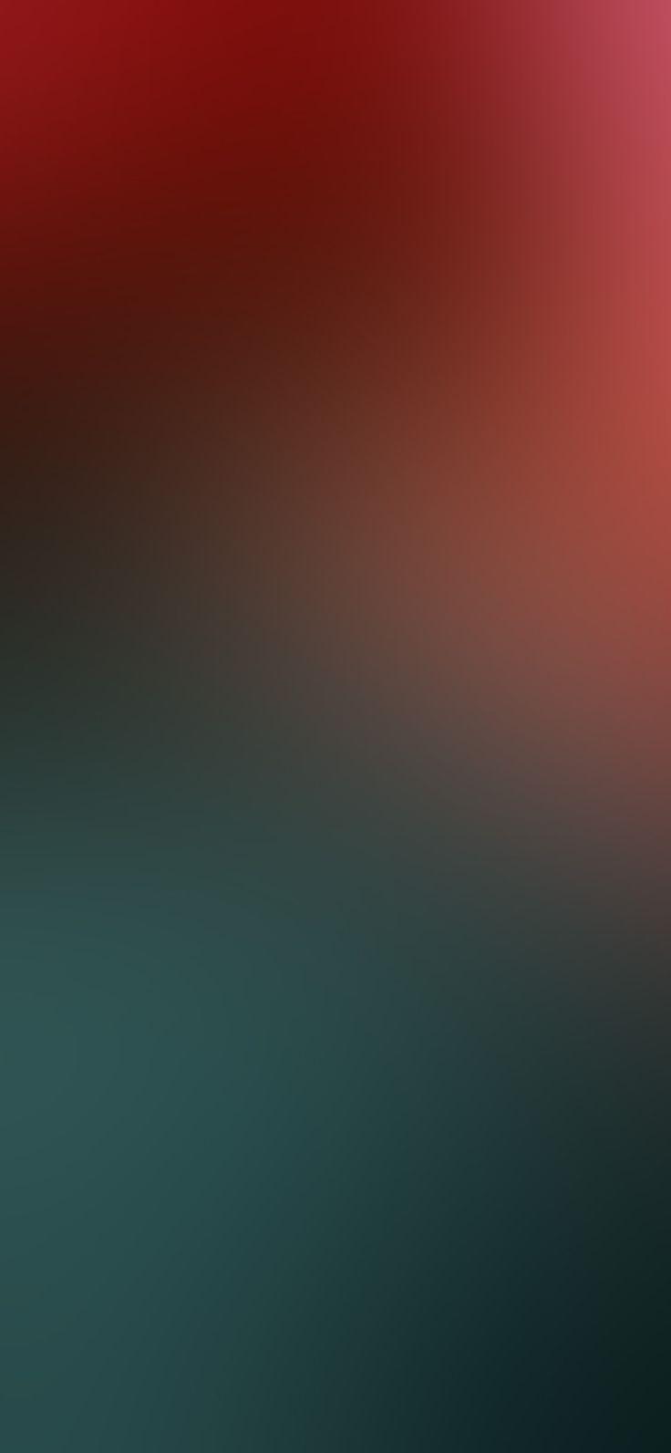 iPhone X wallpaper, red earth blur gradation