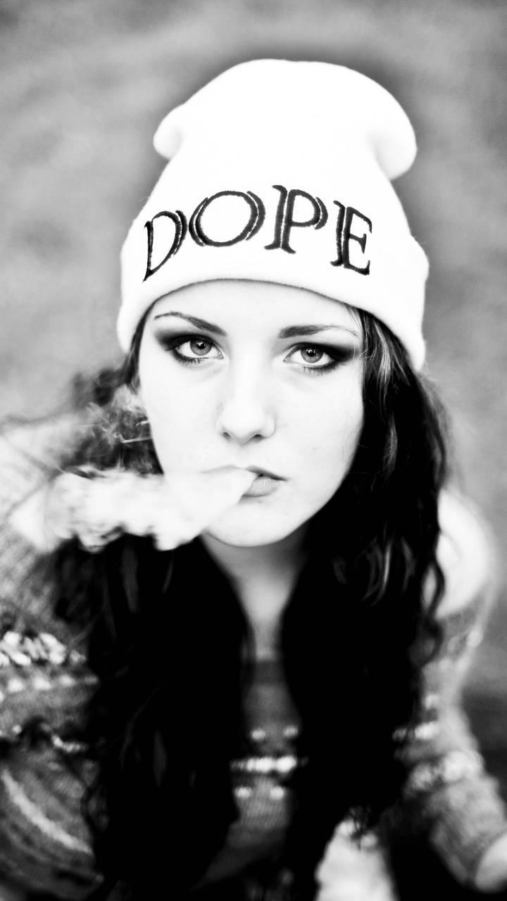 Swag Girl Smoke Wallpaper