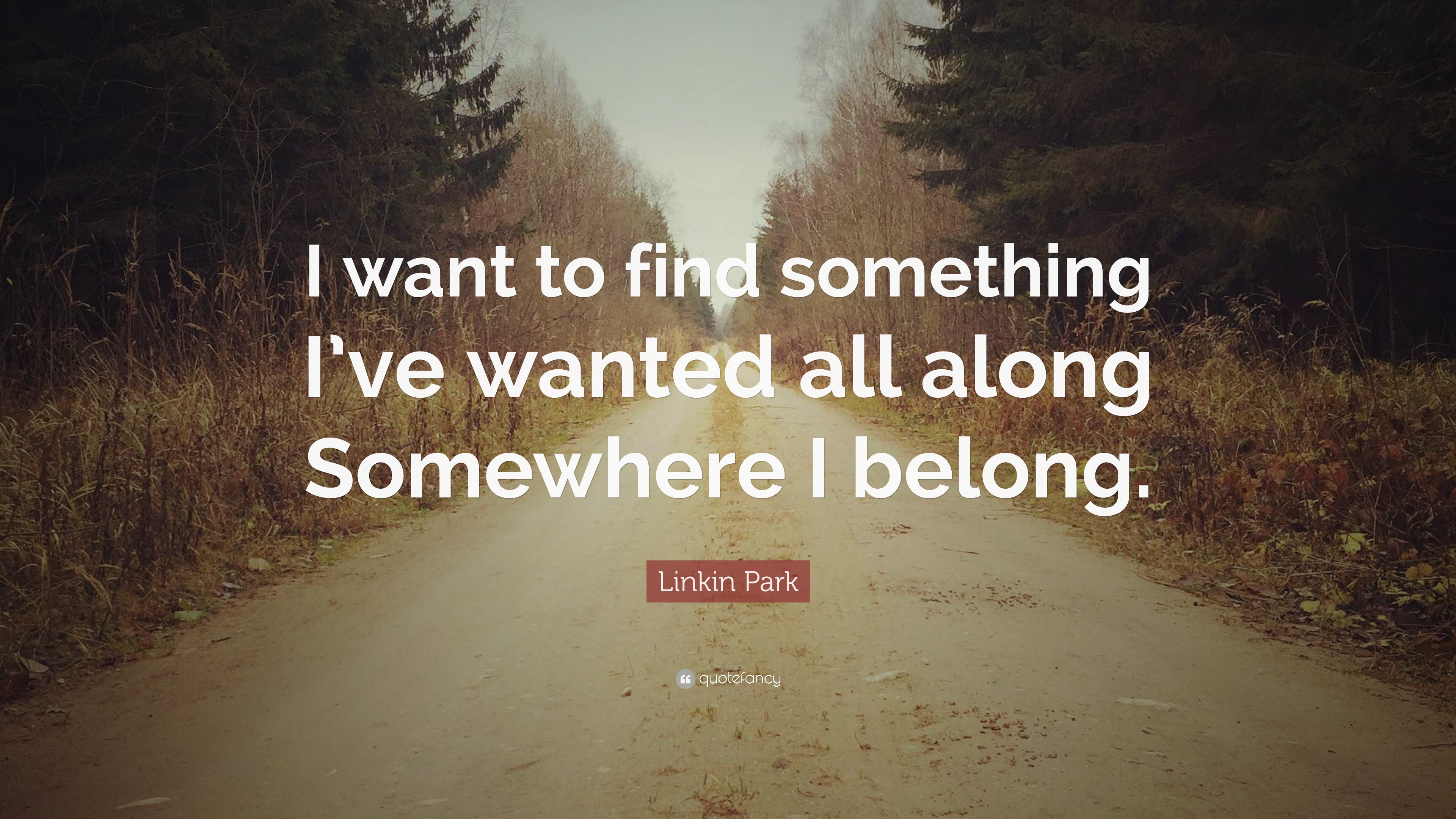 Linkin Park Quote: “I want to find something I've wanted all