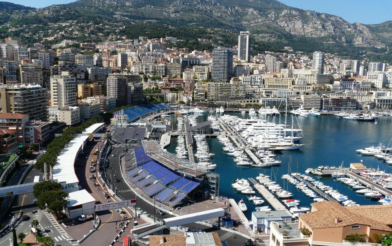 Monte Carlo Aerial View wallpaper. Monte Carlo Aerial View