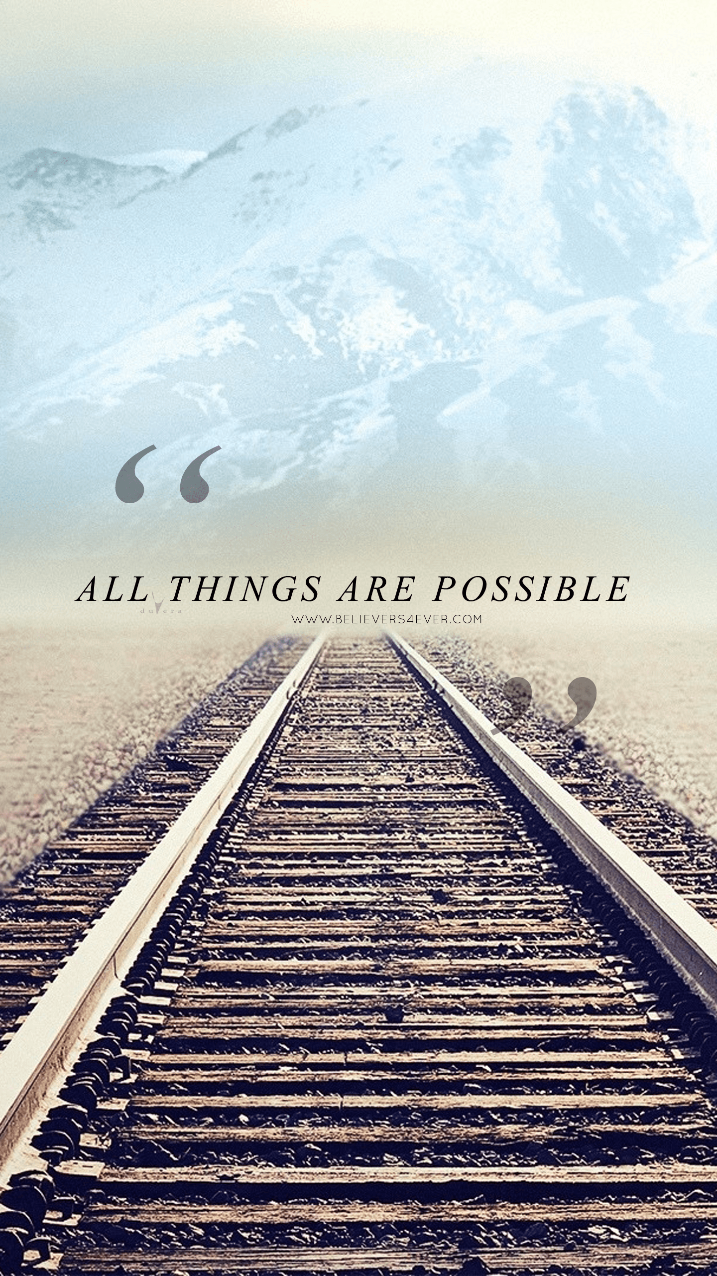 All things are possible. Wallpaper bible, Catholic