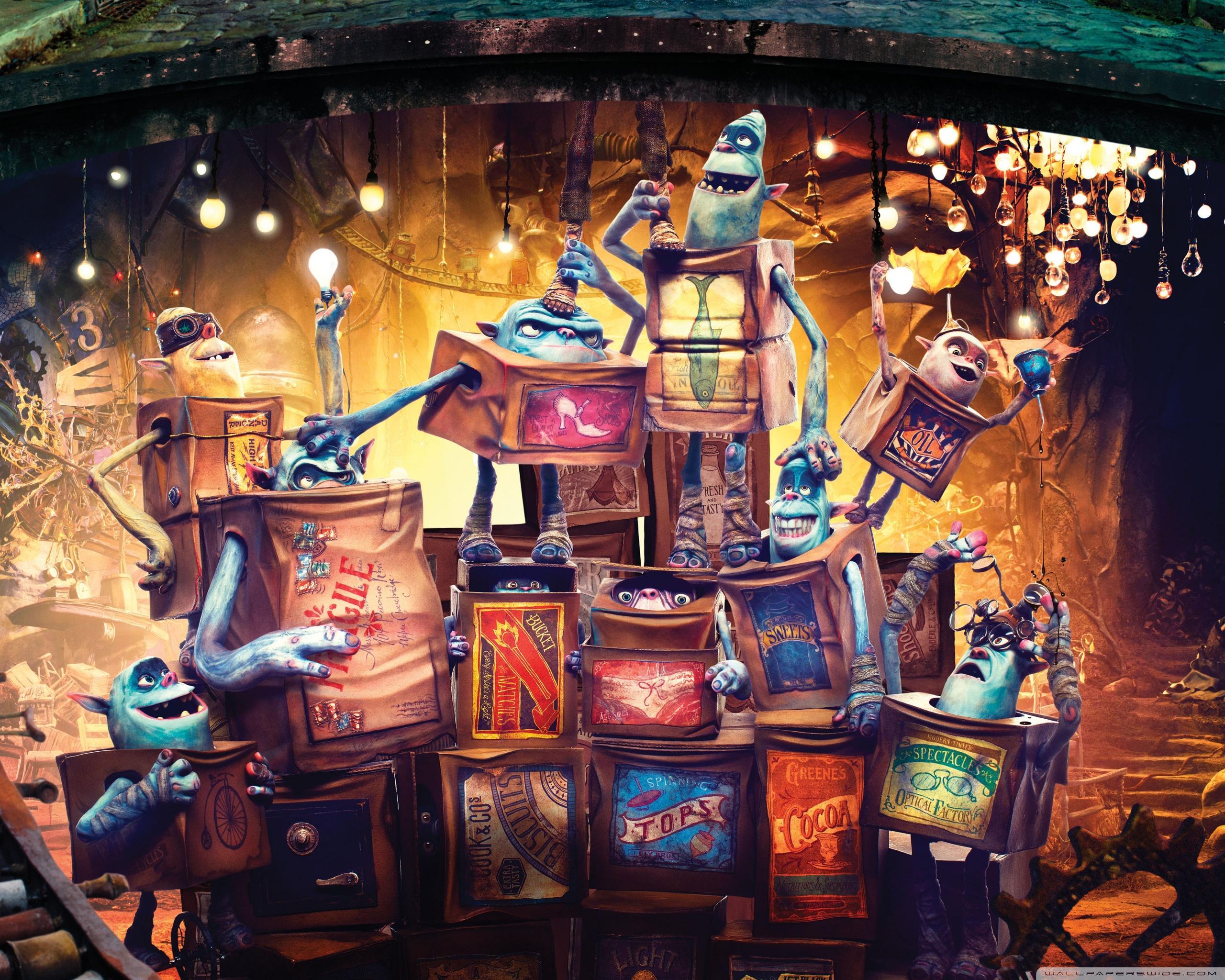 The Boxtrolls Characters 2014 Movie ❤ 4K HD Desktop