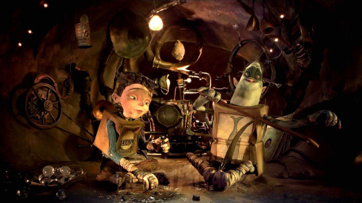 THE BOXTROLLS animation family comedy cartoon movie film