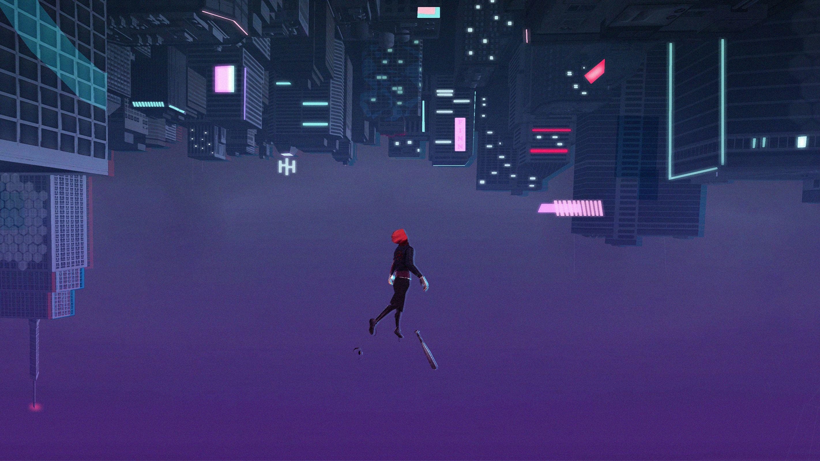 Into The Spider Verse Wallpaper Free Into The Spider Verse Background