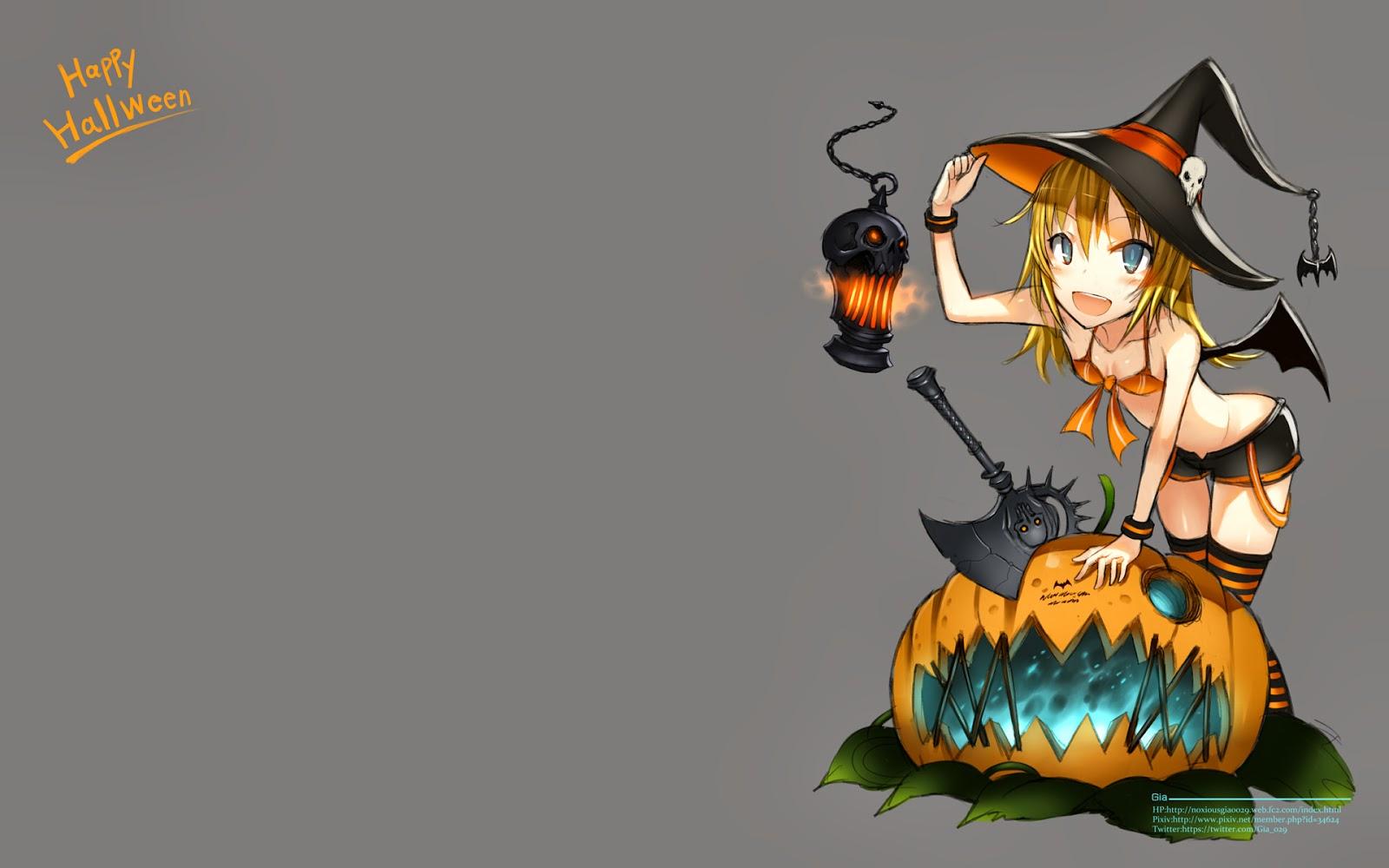 Free download Cute Girl Witch Halloween Anime y6 HD Wallpaper [1600x1000] for your Desktop, Mobile & Tablet. Explore Cute Witch Halloween Wallpaper. Free Halloween Wallpaper, Animated Halloween Wallpaper and
