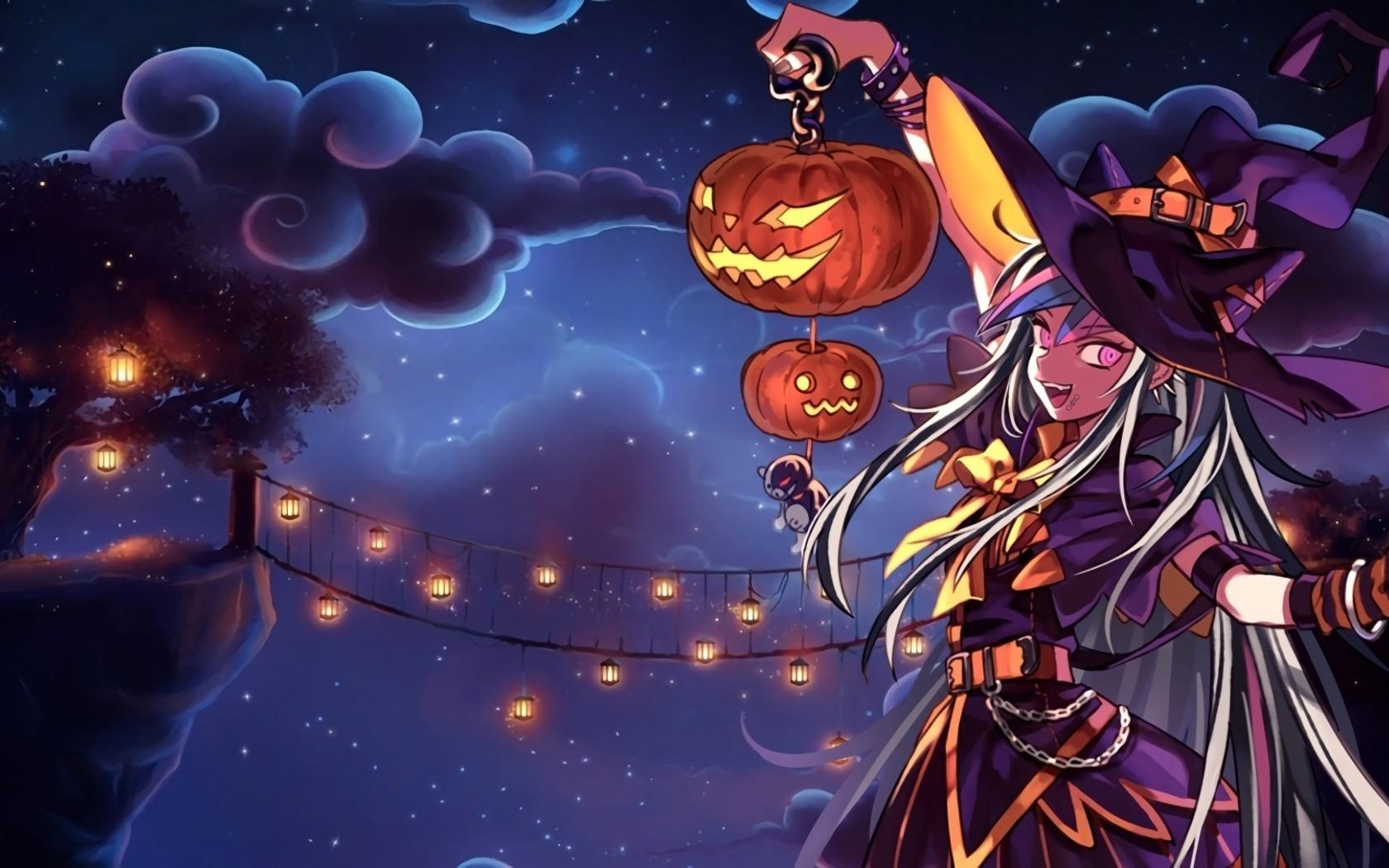 Anime Halloween Wallpaper