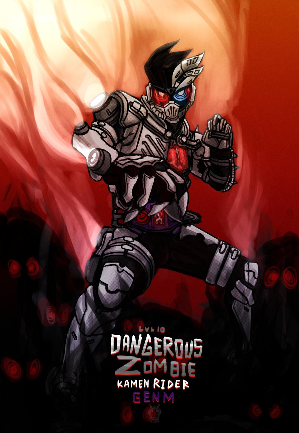 Tom Salmon Rider Ex Aid, Dangerous Zombie