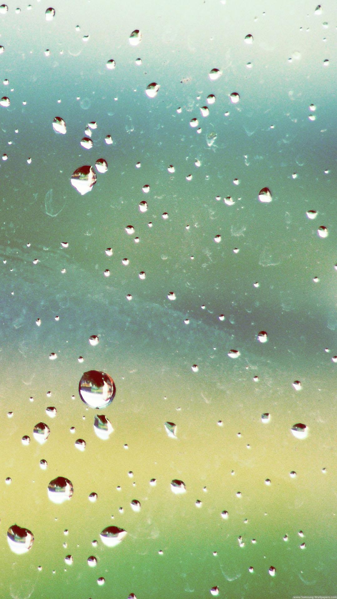 Rainy Window Nature Smartphone Wallpaper HD ⋆ GetPhotos