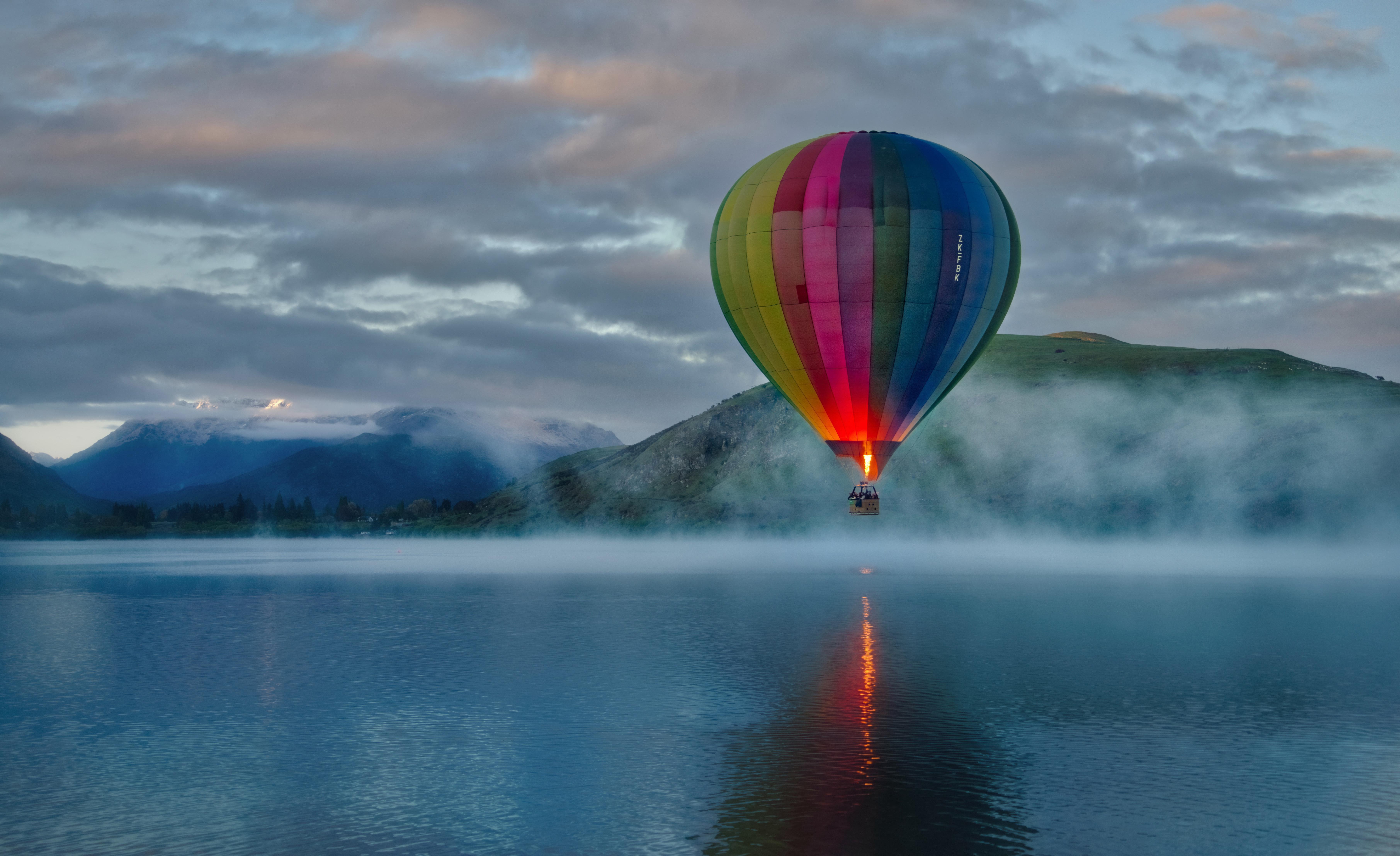 Wallpaper Hot air balloon, 4K, 8K, Photography