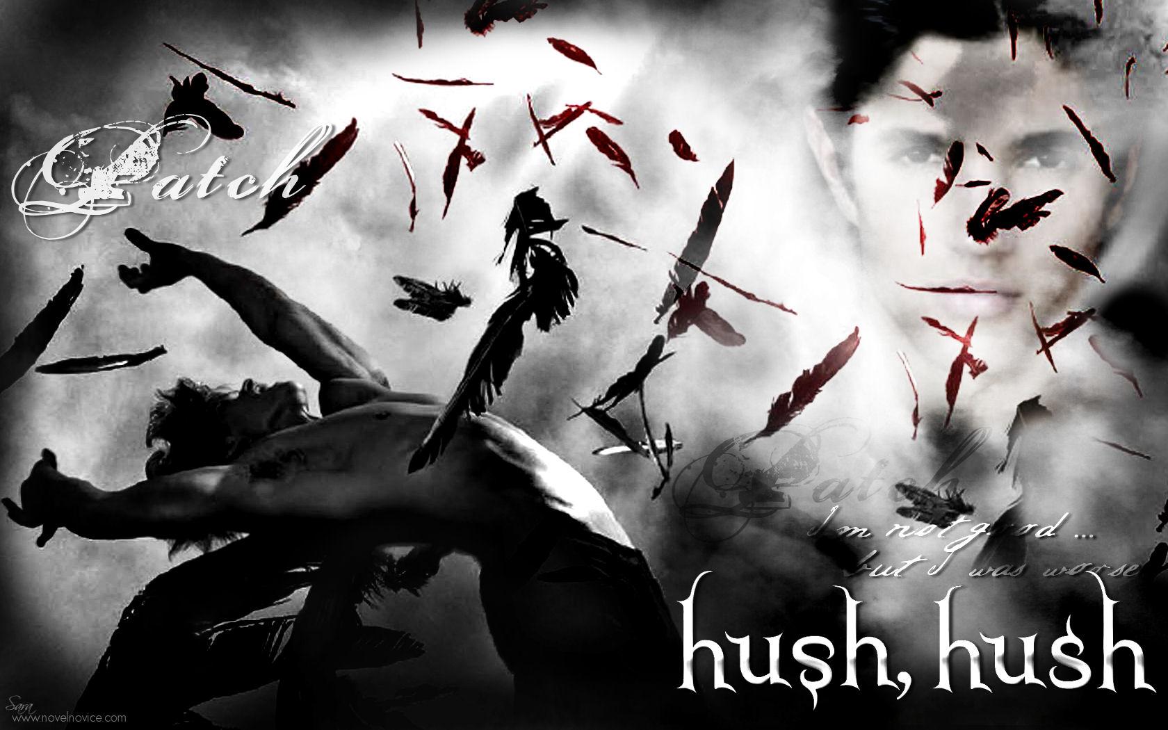 Hush, Hush by Becca Fitzpatrick Desktop Wallpaper