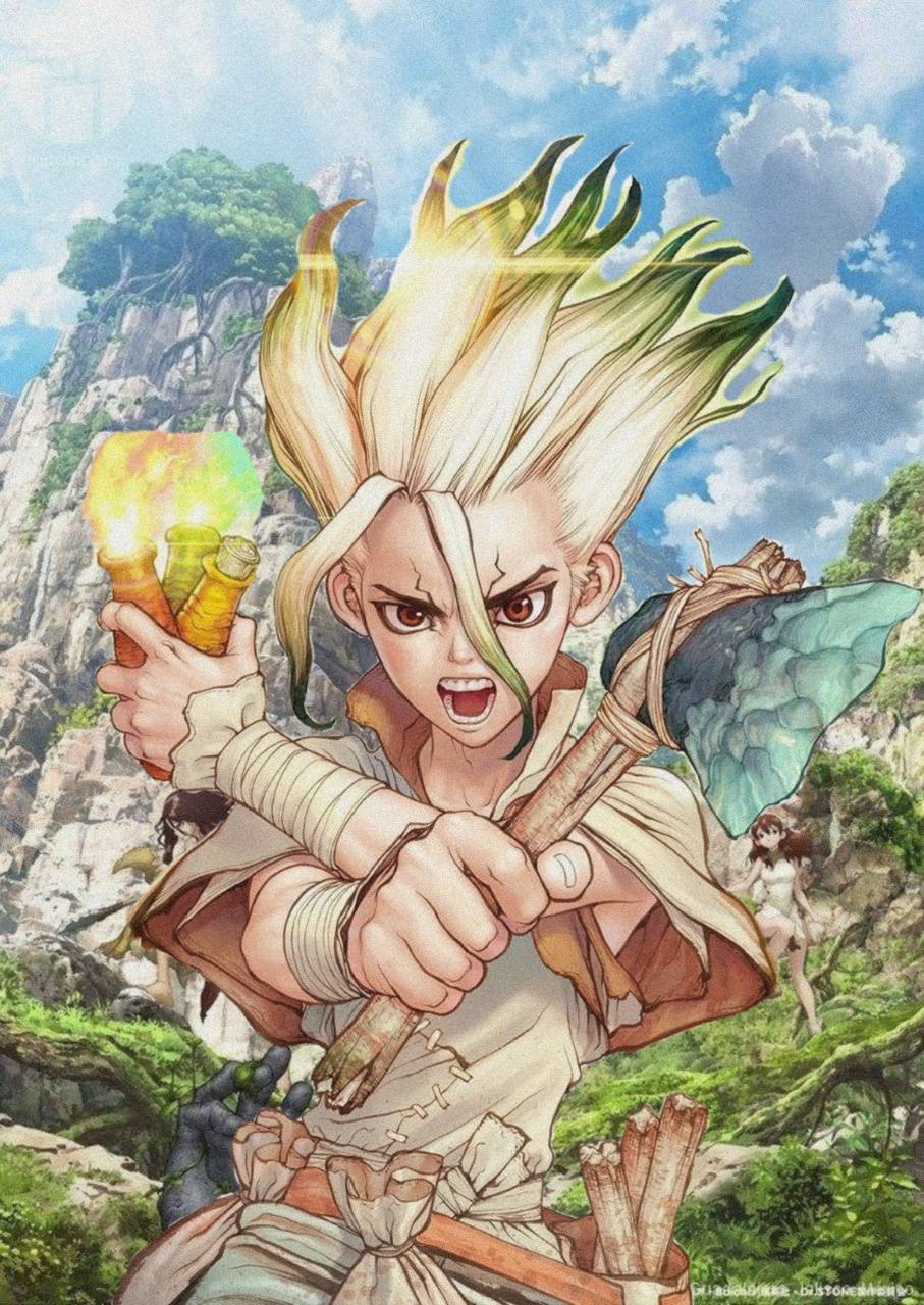 Anime Dr Stone HD Android Wallpapers - Wallpaper Cave