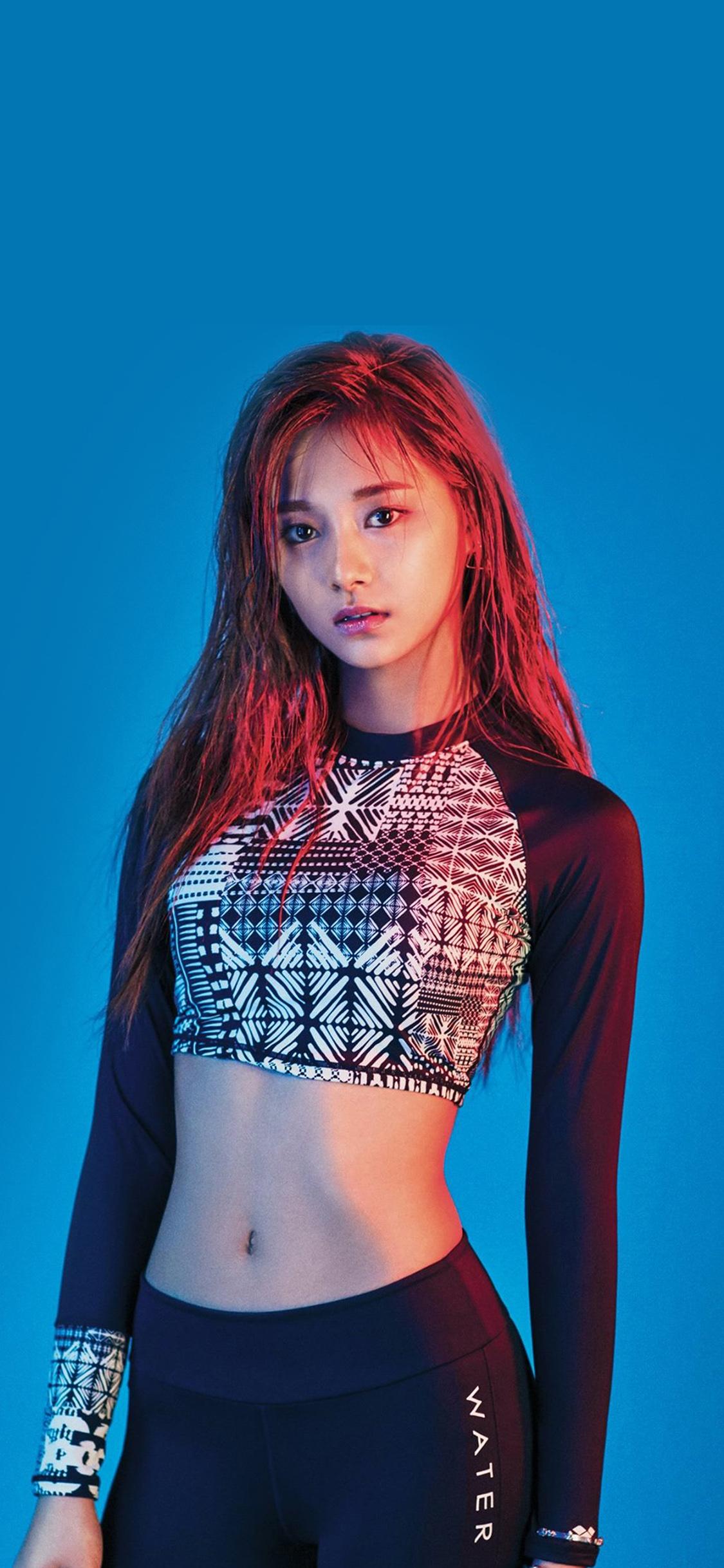 iPhone wallpaper. twice blue summer