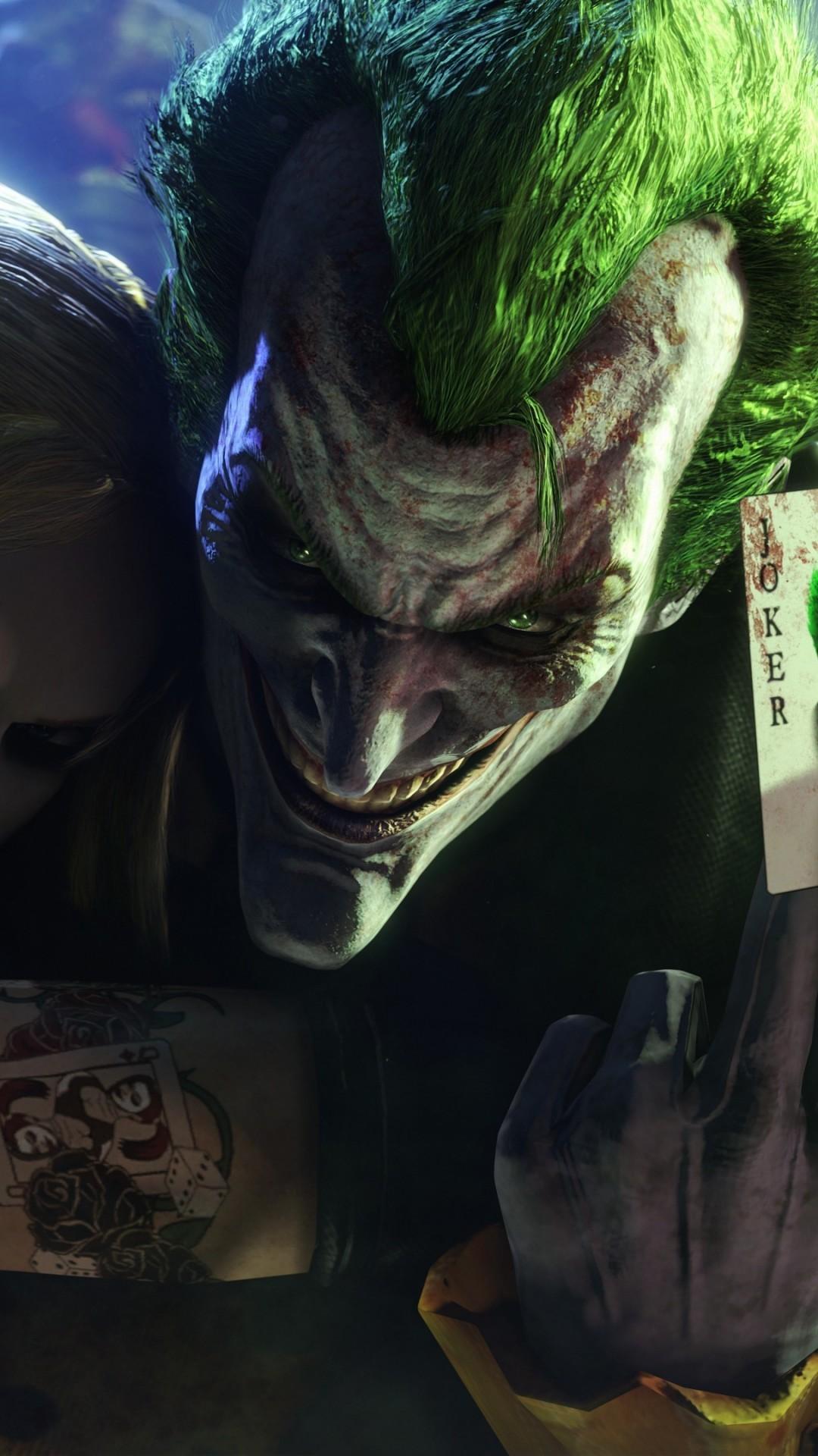 Download 1080x1920 Harley Quinn, Joker, Suicide Squad
