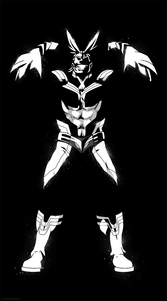 All Might mobile wallpaper