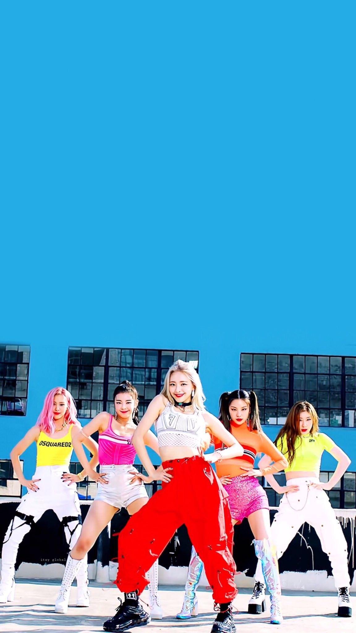 ITZY IT'z ICY. Anime. Kpop, Lock screen