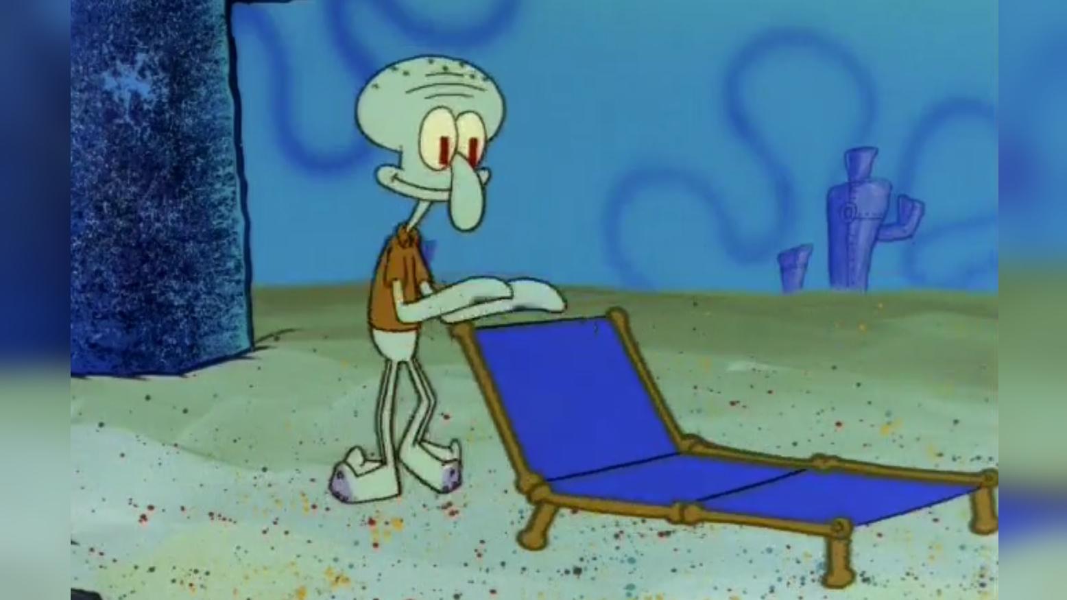 Squidward's Lounge Chair