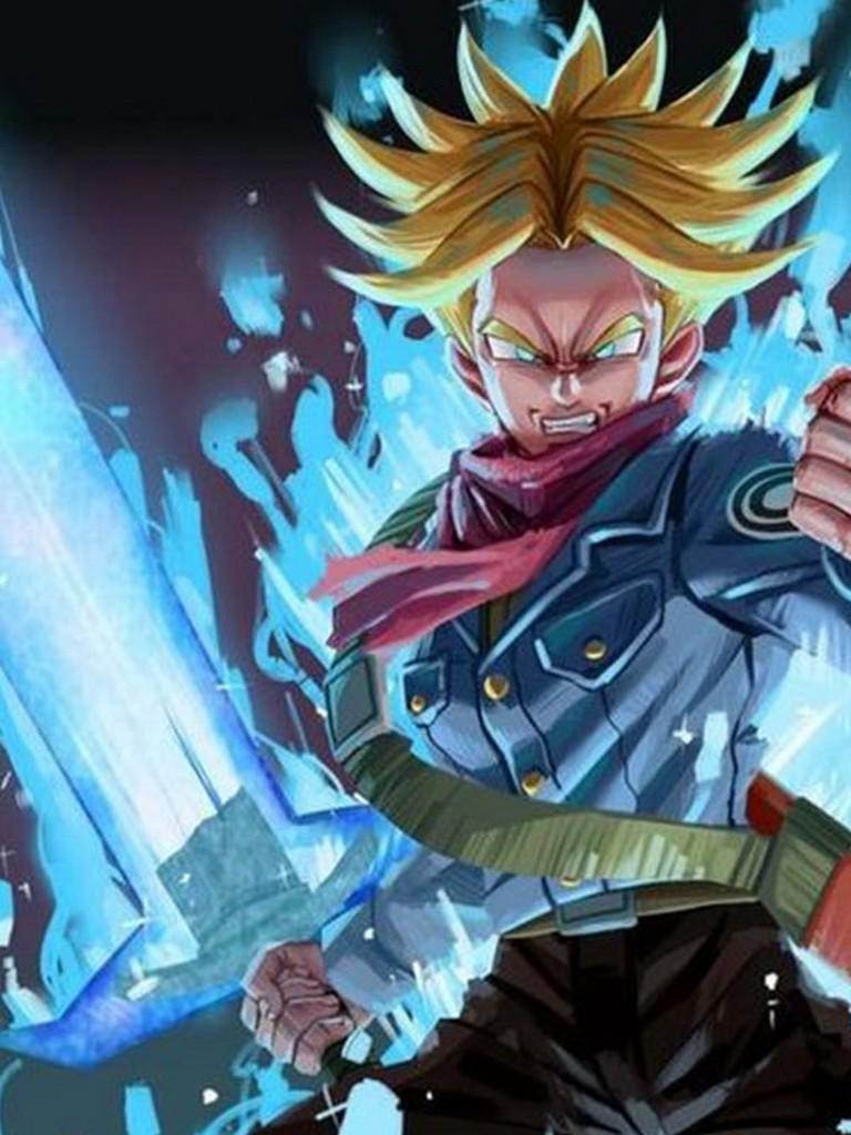 Tons of awesome DBZ Future Trunks phone wallpapers to download for free. 