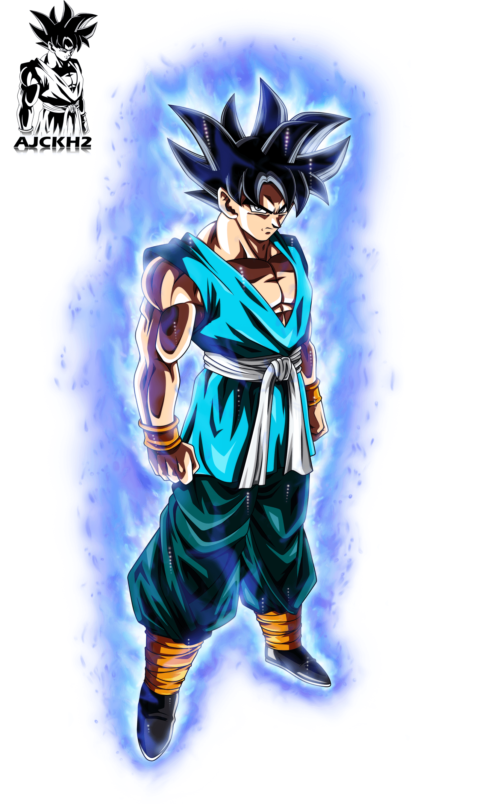 Goku Mastered Ultra Instinct in Dragon Ball Super Wallpaper