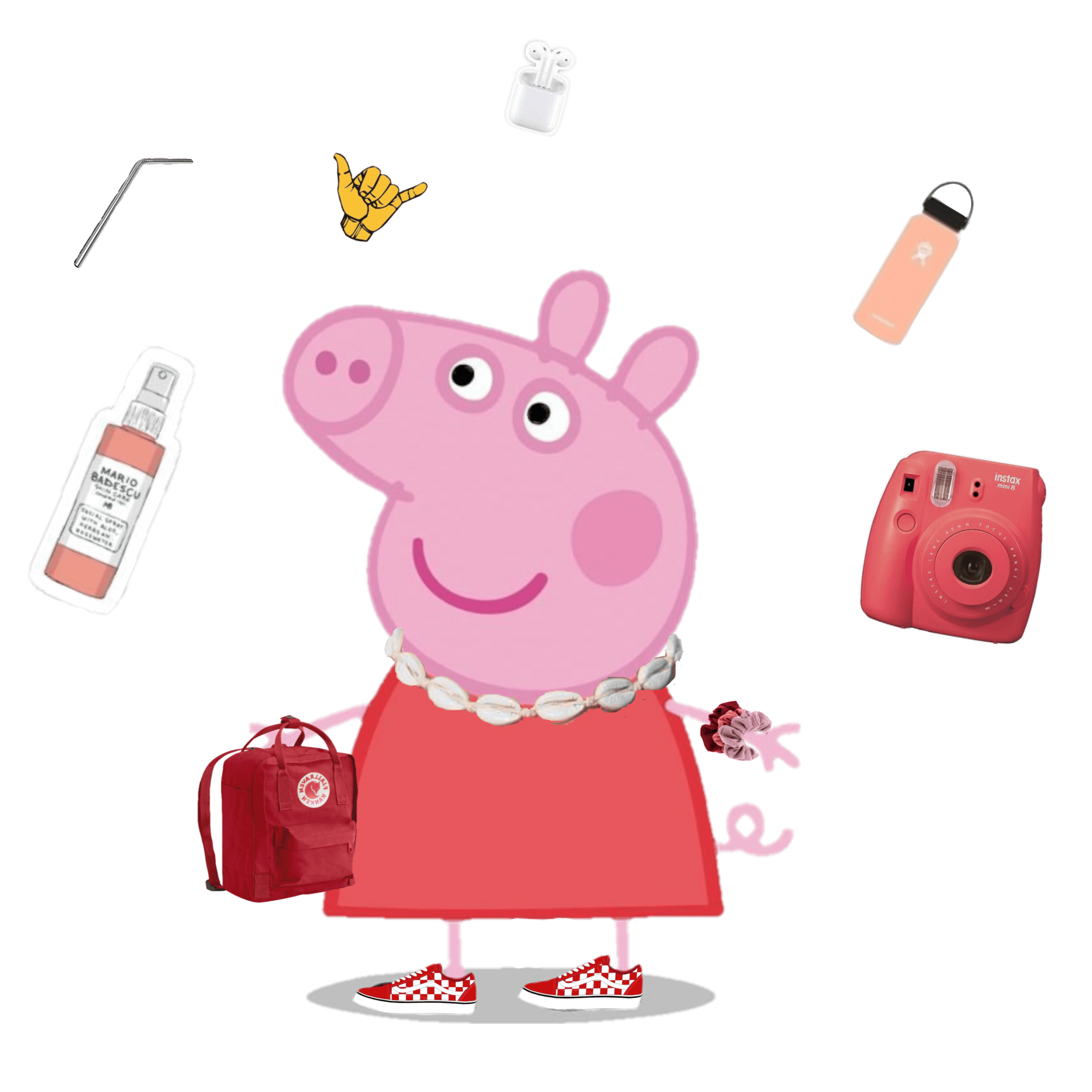 Download Baddie Peppa Pig Boots Wallpaper