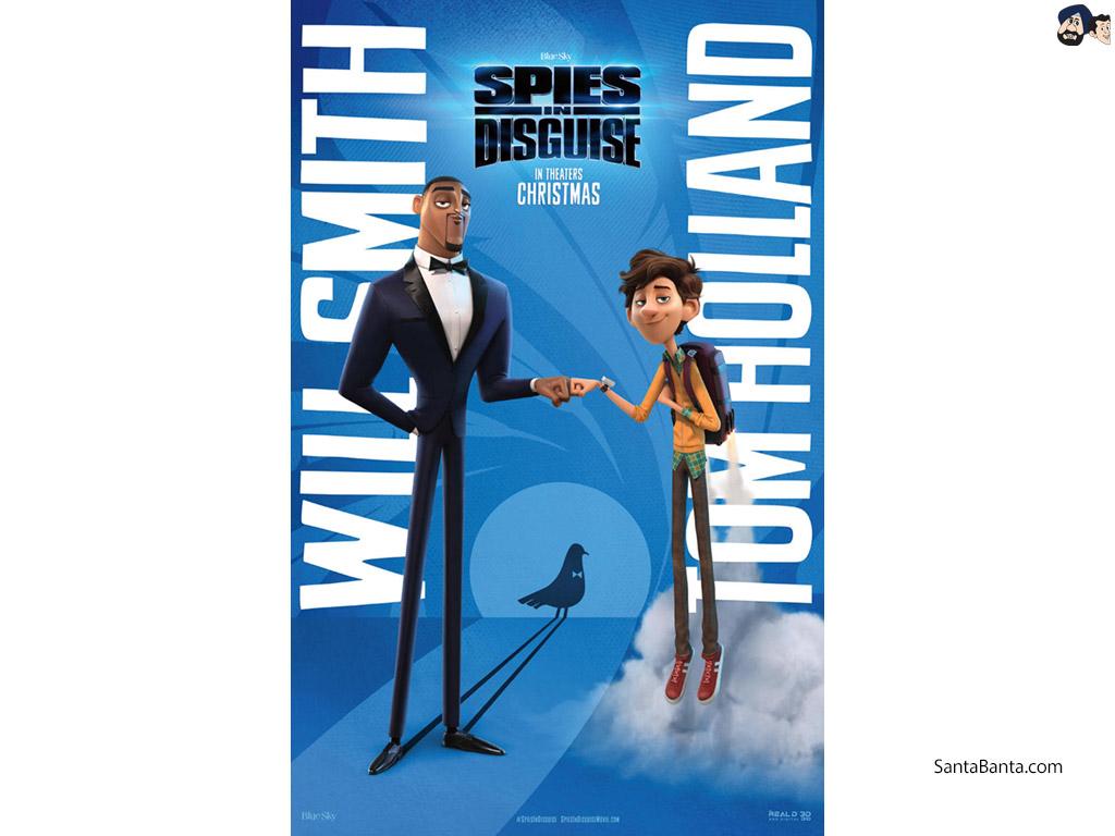 Spies In Disguise Movie Wallpaper