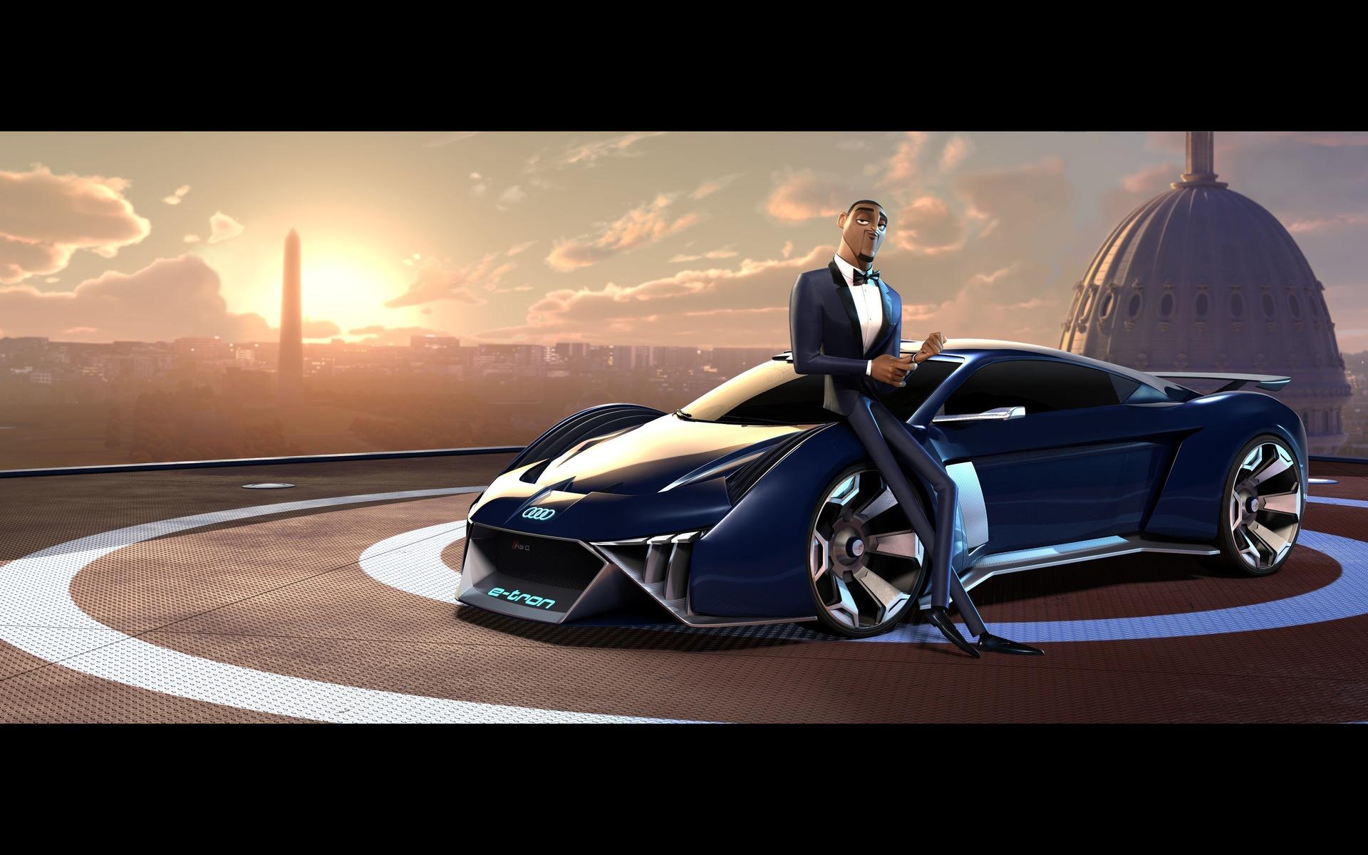 An Audi Supercar Stars in Spies in Disguise Car Guide
