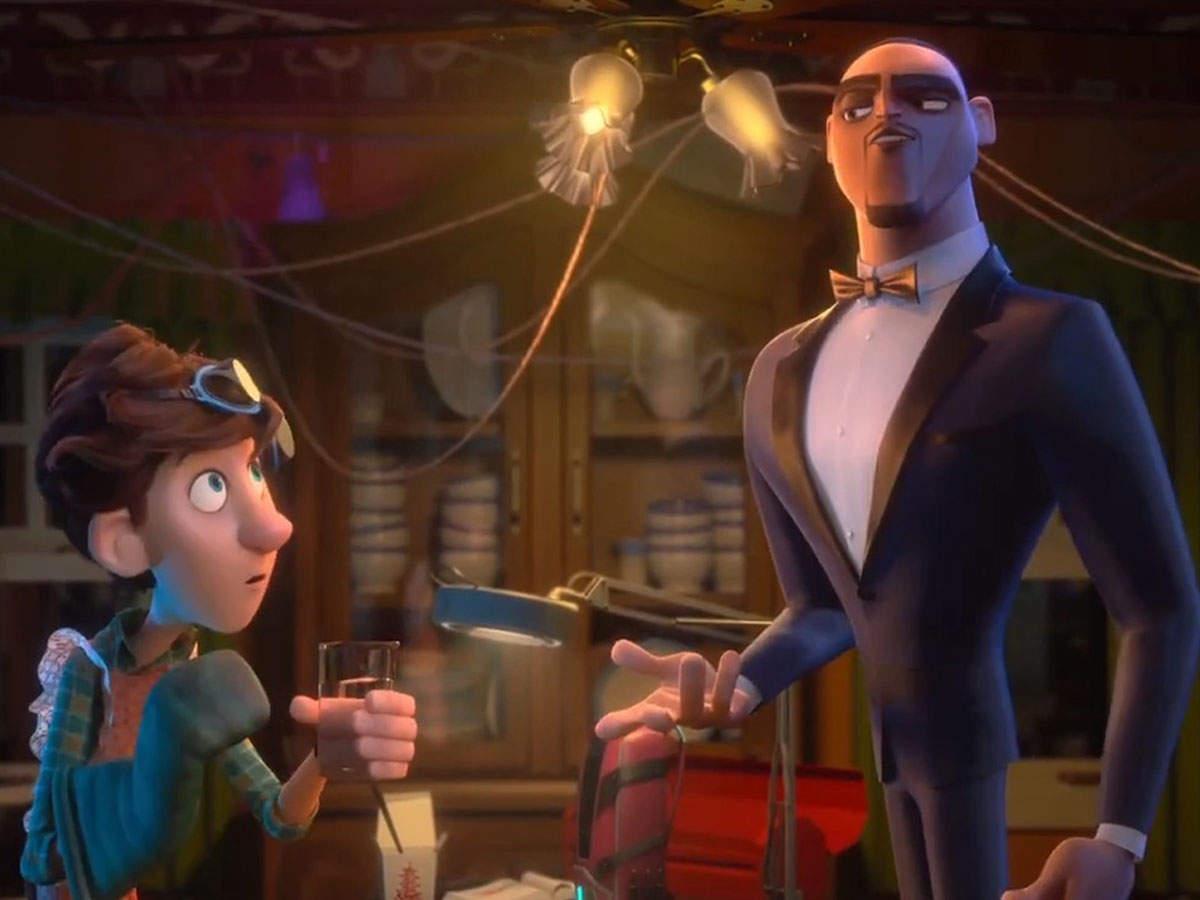 Watch Will Smith transforming into a pigeon in 'Spies