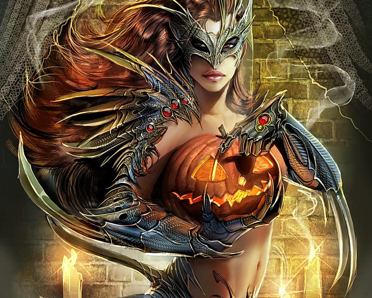 Halloween Girl wallpaper