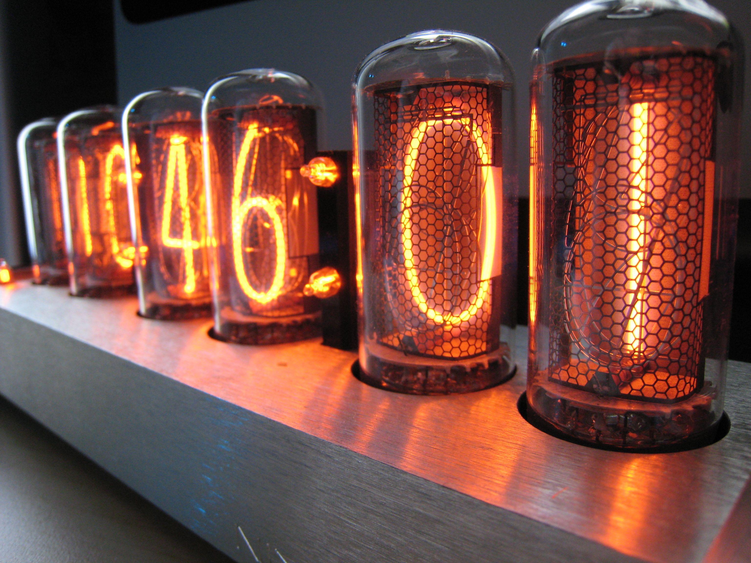 Nixie Tubes Wallpapers Wallpaper Cave