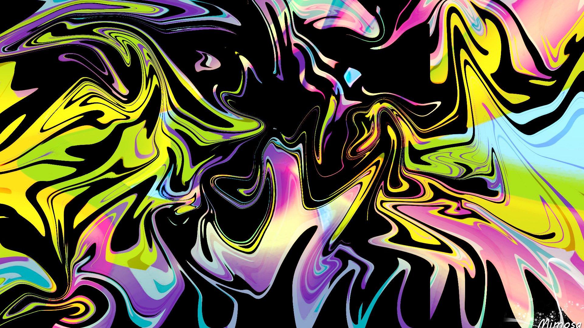 Colorful Abstract ART HD Wallpaper. Background Image