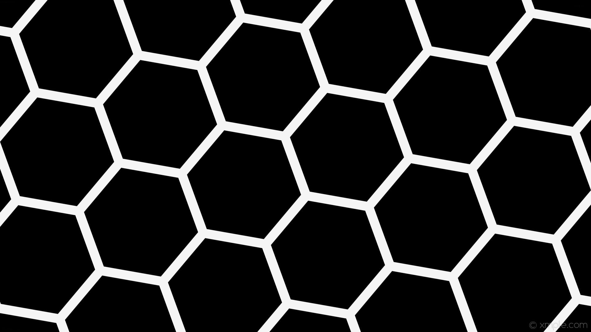 Black Hexagon Wallpaper