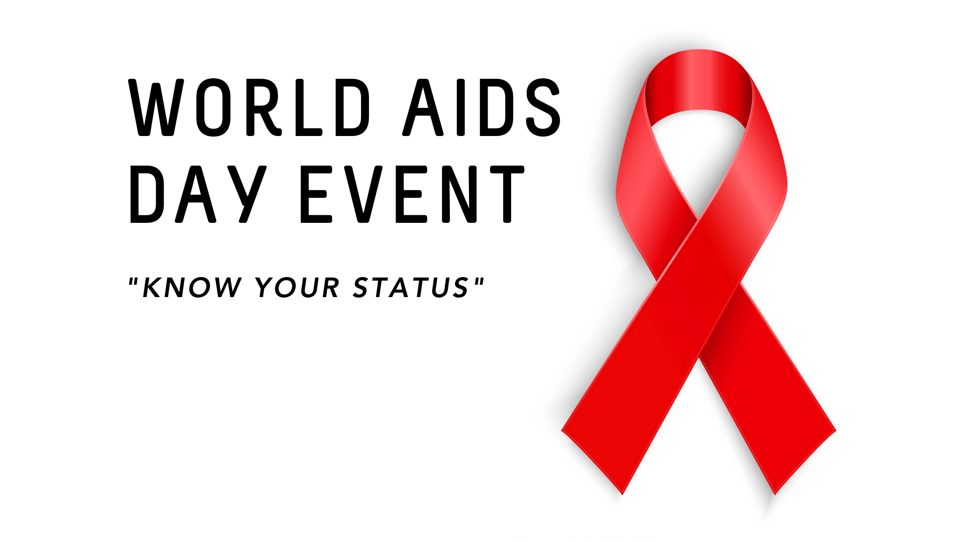 Join our World AIDS Day event Richmond Community Health