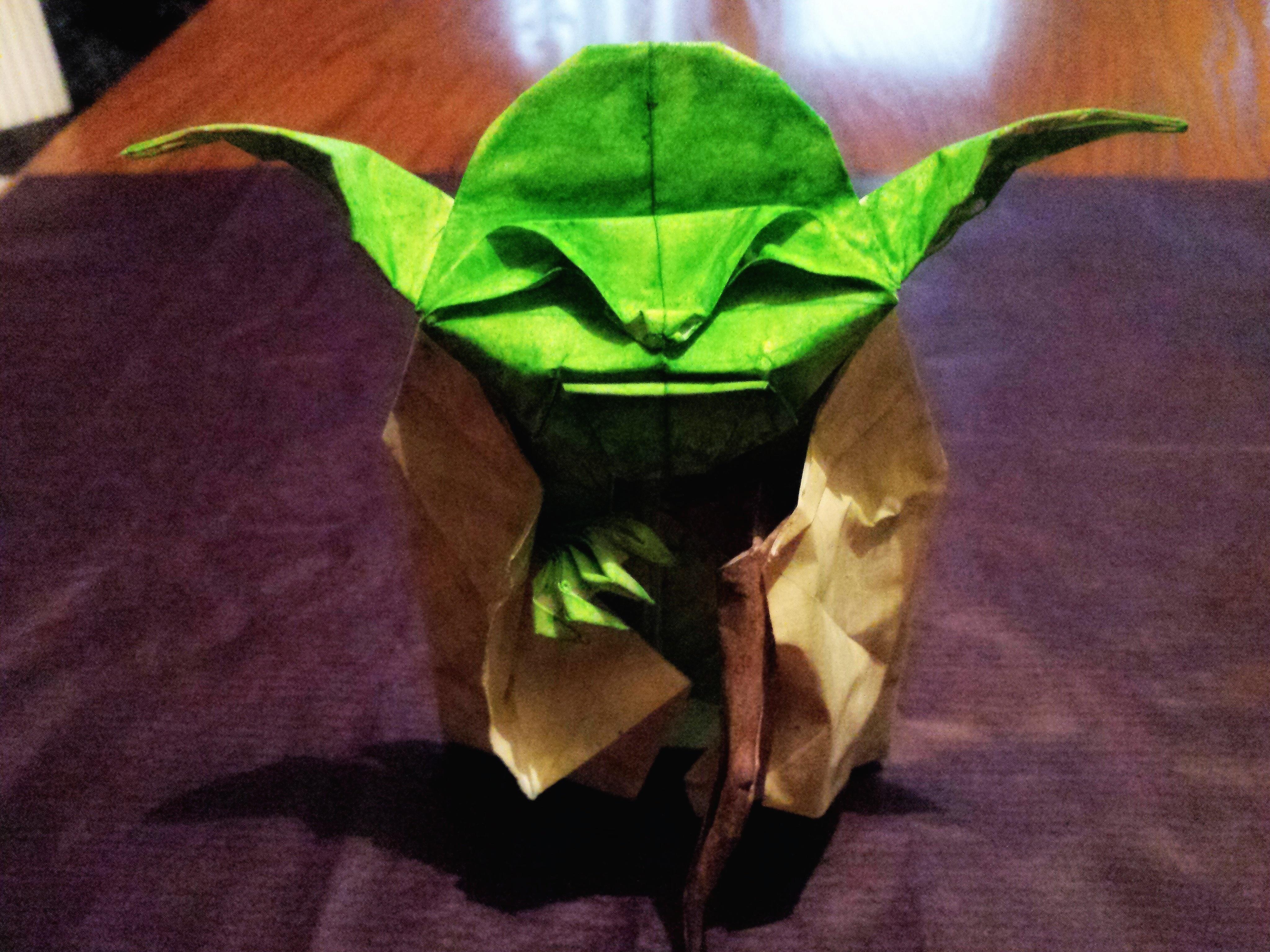 Origami Yoda, my fold