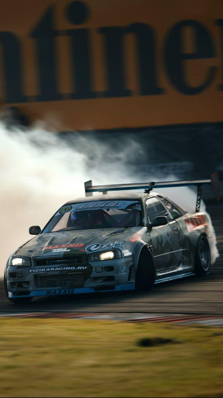 Drift Car iPhone Wallpaper Free Drift Car iPhone Background