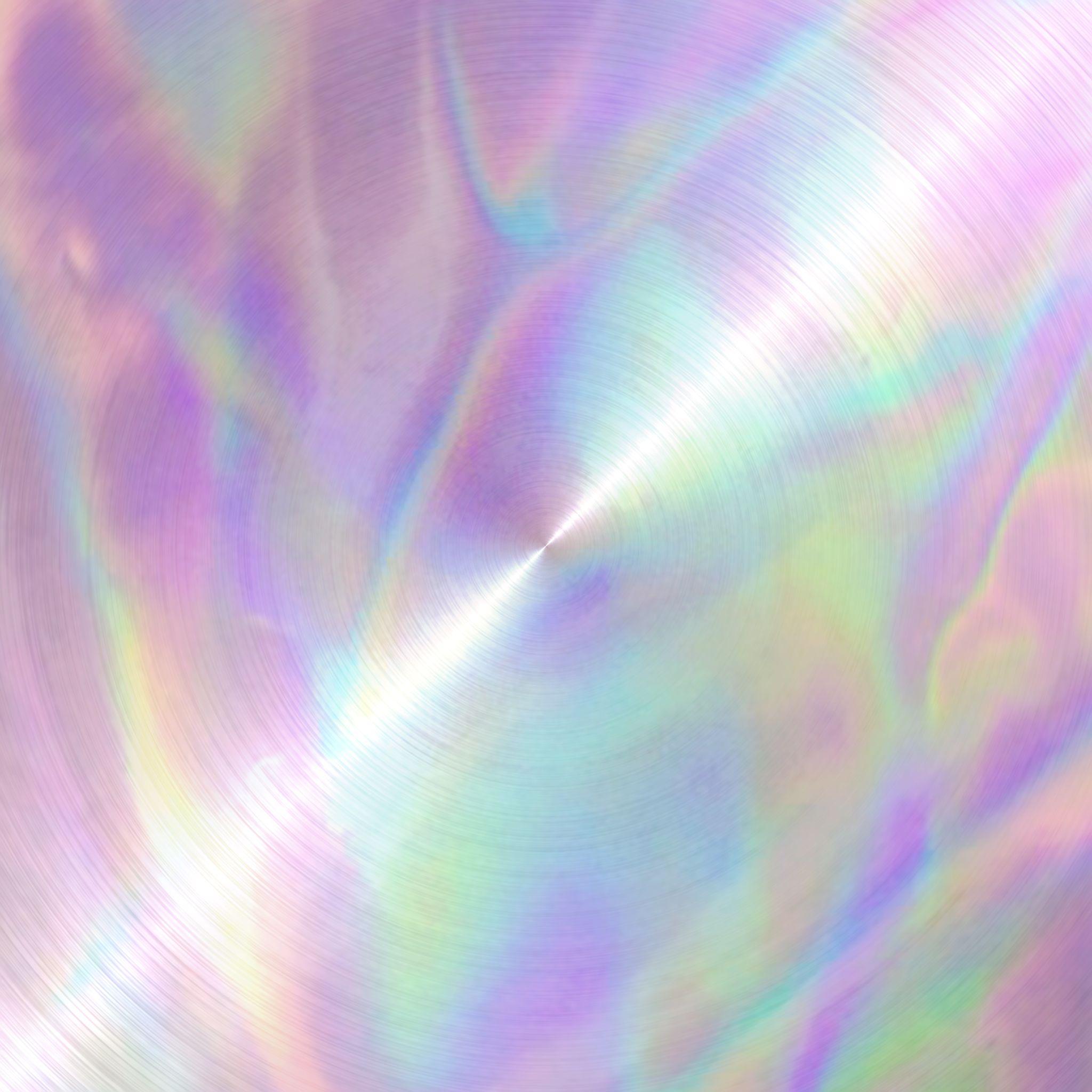 iridescent holographic radial metal texture 2. Metal