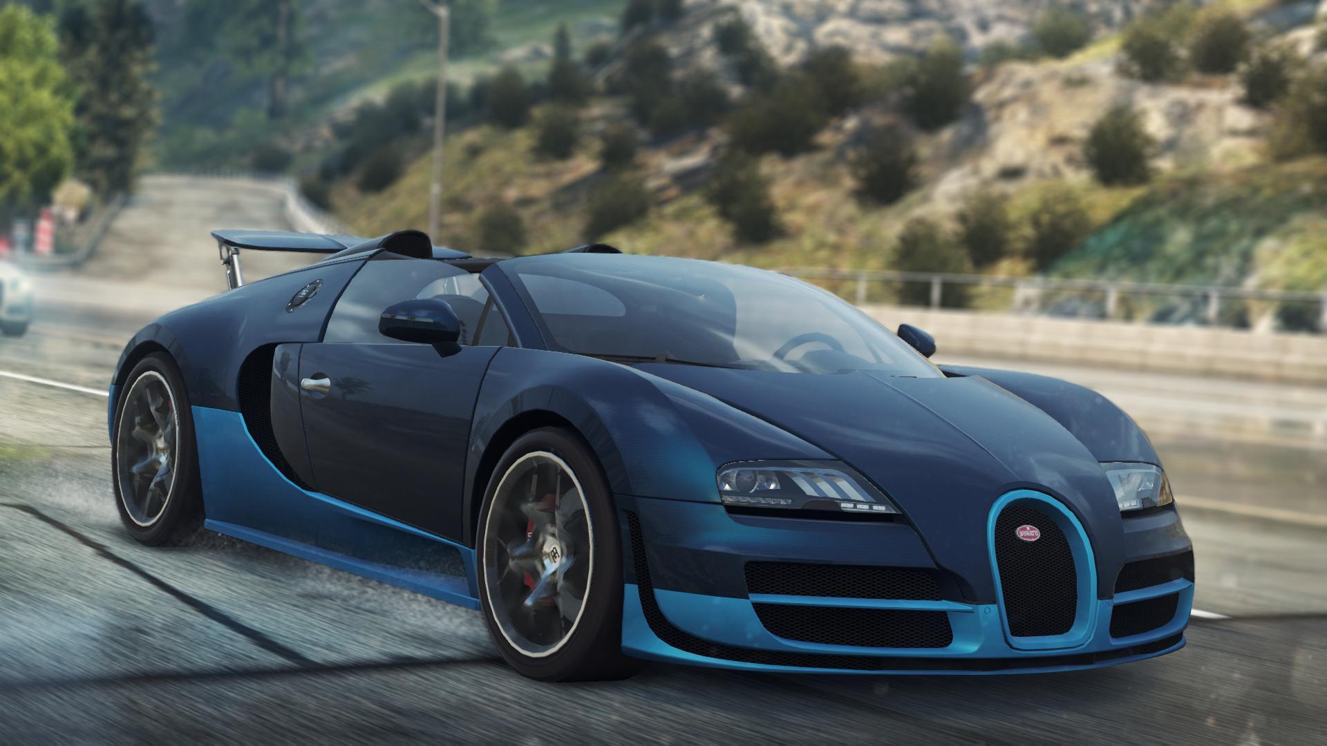 Bugatti Veyron Gr Sport Vitesse HD desktop wallpaper