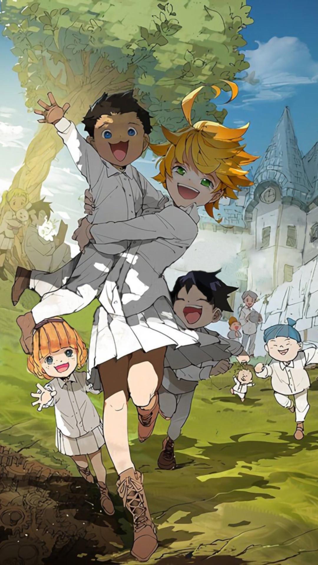 Grace Field Orphans [The Promised Neverland] 1080x1920
